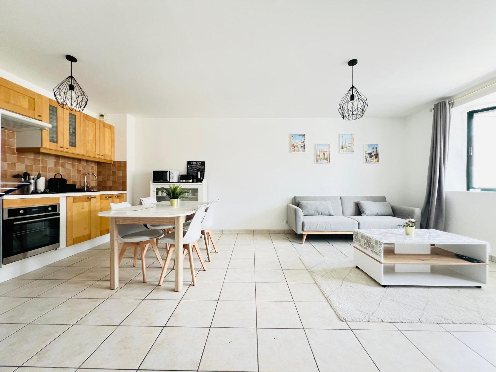 Appartement Coquelicot 25Km Paris Et Disney Pontault-Combault Eksteriør billede